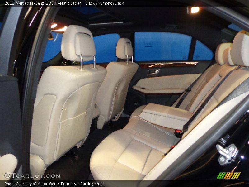 Black / Almond/Black 2012 Mercedes-Benz E 350 4Matic Sedan