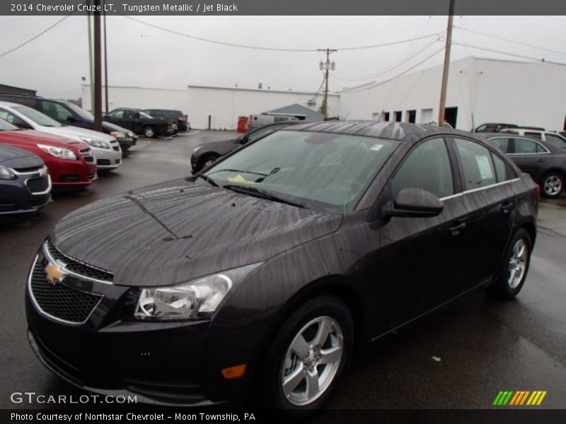 Tungsten Metallic / Jet Black 2014 Chevrolet Cruze LT
