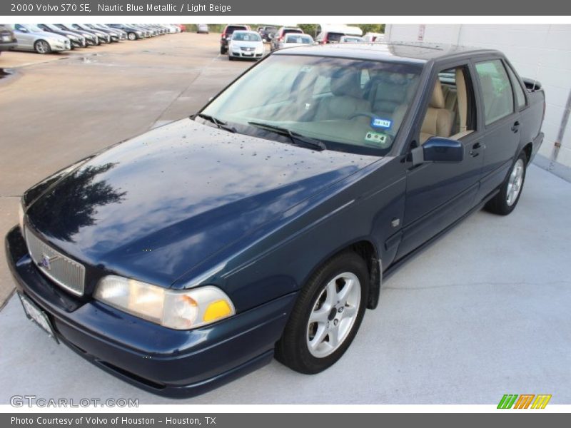Nautic Blue Metallic / Light Beige 2000 Volvo S70 SE