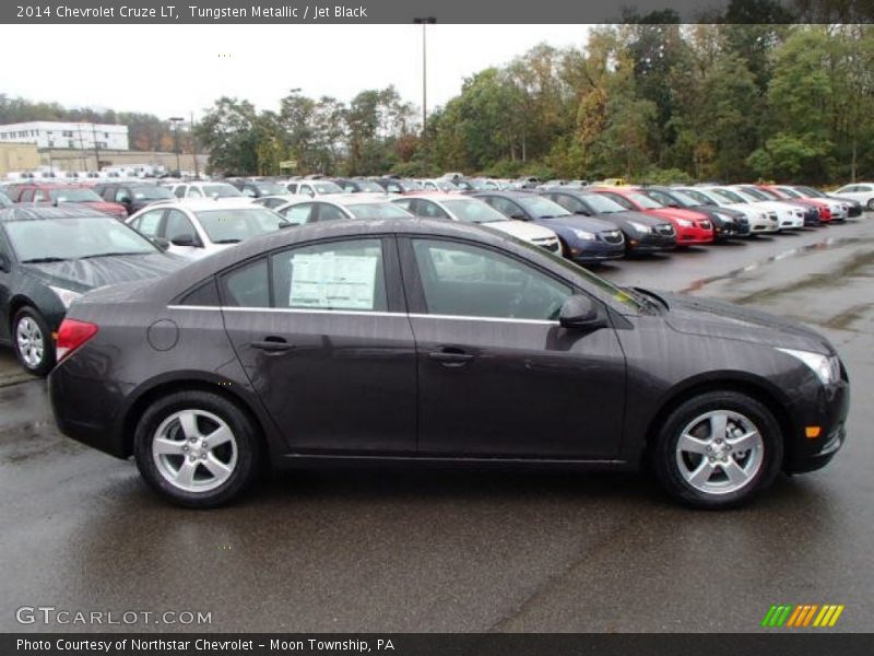 Tungsten Metallic / Jet Black 2014 Chevrolet Cruze LT