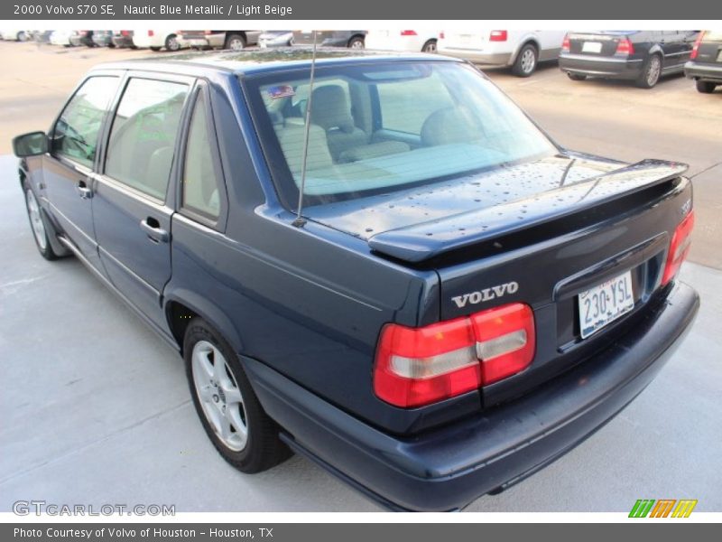 Nautic Blue Metallic / Light Beige 2000 Volvo S70 SE