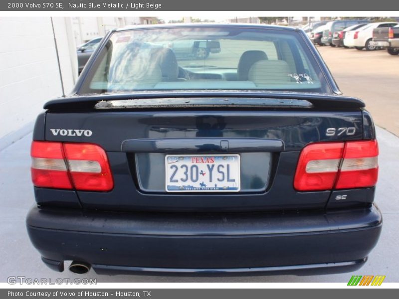 Nautic Blue Metallic / Light Beige 2000 Volvo S70 SE