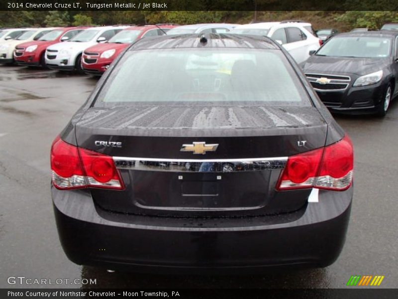Tungsten Metallic / Jet Black 2014 Chevrolet Cruze LT