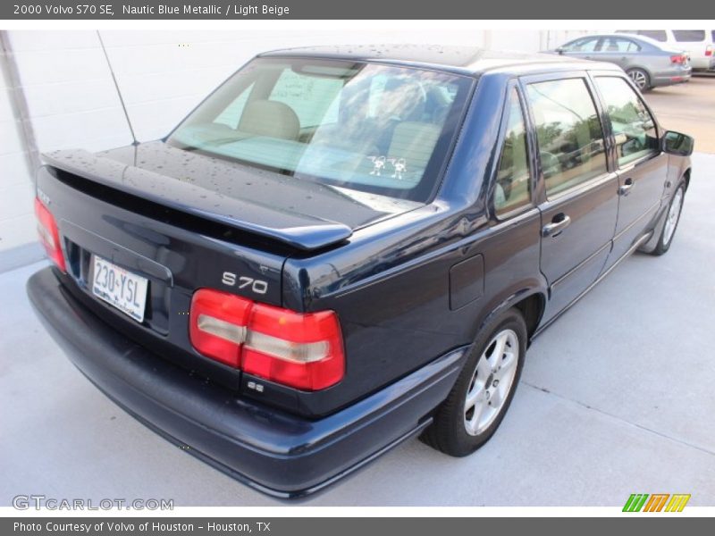 Nautic Blue Metallic / Light Beige 2000 Volvo S70 SE