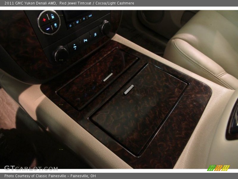 Red Jewel Tintcoat / Cocoa/Light Cashmere 2011 GMC Yukon Denali AWD