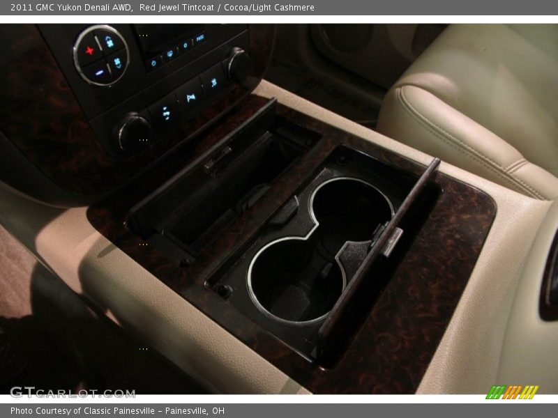 Red Jewel Tintcoat / Cocoa/Light Cashmere 2011 GMC Yukon Denali AWD