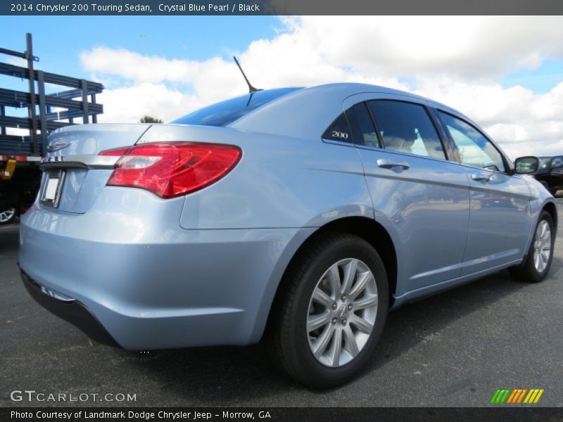 Crystal Blue Pearl / Black 2014 Chrysler 200 Touring Sedan