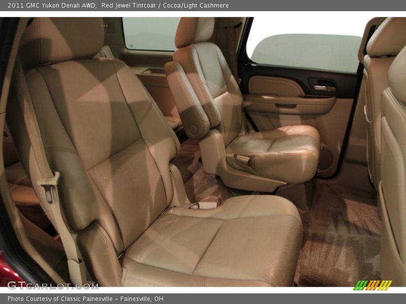 Red Jewel Tintcoat / Cocoa/Light Cashmere 2011 GMC Yukon Denali AWD