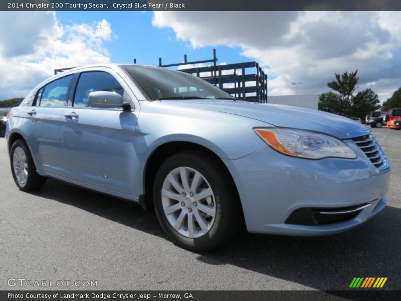 Crystal Blue Pearl / Black 2014 Chrysler 200 Touring Sedan