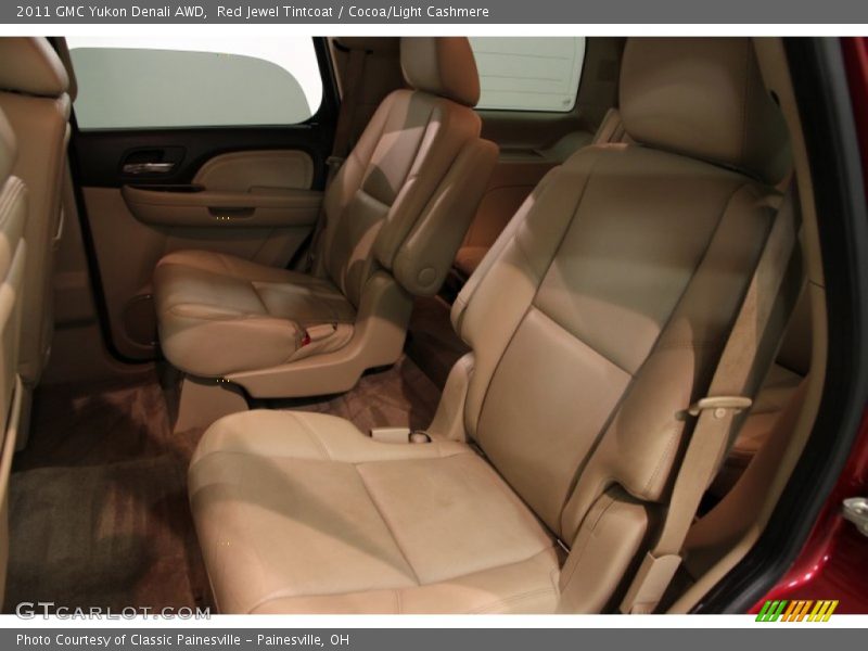 Red Jewel Tintcoat / Cocoa/Light Cashmere 2011 GMC Yukon Denali AWD