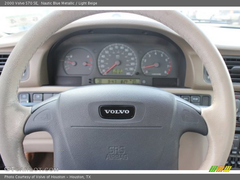 Nautic Blue Metallic / Light Beige 2000 Volvo S70 SE