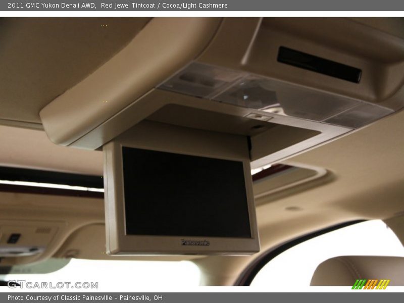 Red Jewel Tintcoat / Cocoa/Light Cashmere 2011 GMC Yukon Denali AWD