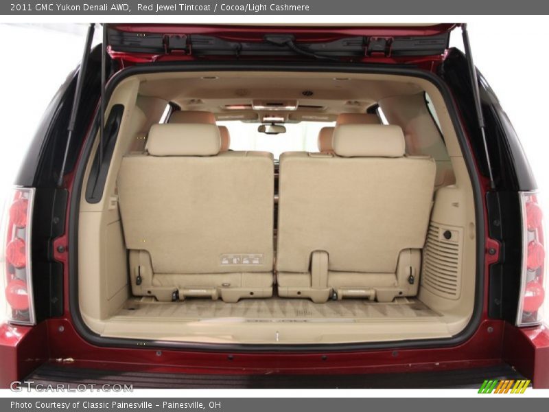 Red Jewel Tintcoat / Cocoa/Light Cashmere 2011 GMC Yukon Denali AWD