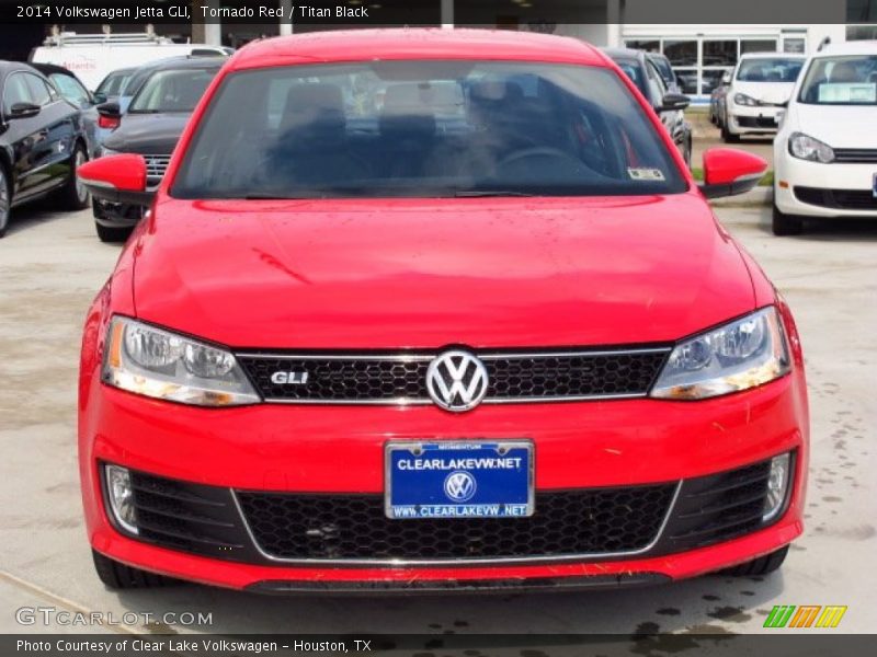 Tornado Red / Titan Black 2014 Volkswagen Jetta GLI