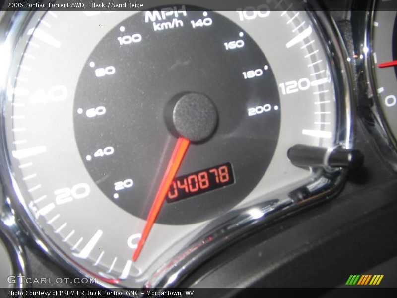 Black / Sand Beige 2006 Pontiac Torrent AWD