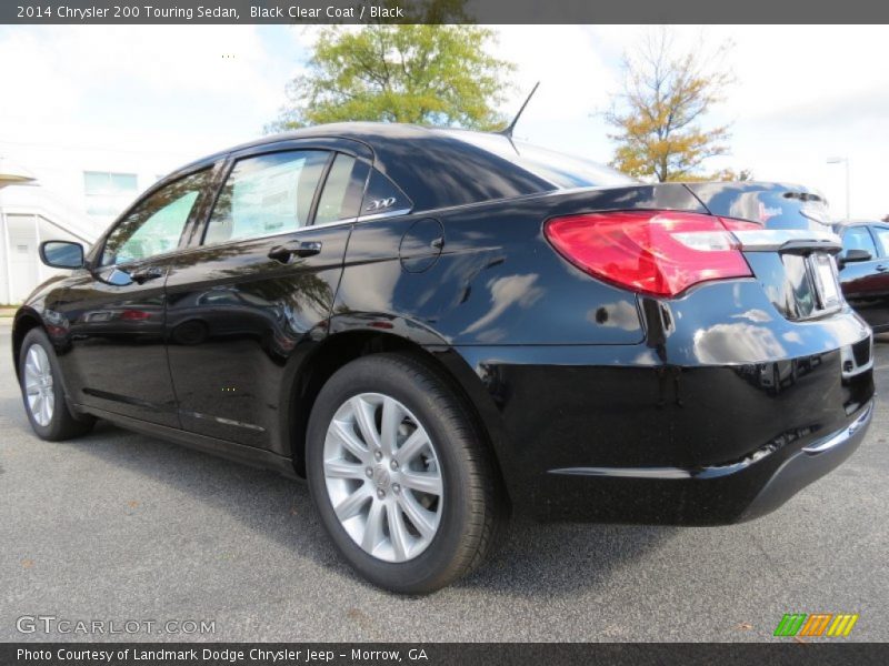 Black Clear Coat / Black 2014 Chrysler 200 Touring Sedan