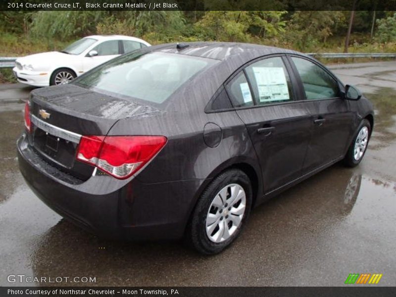 Black Granite Metallic / Jet Black 2014 Chevrolet Cruze LT