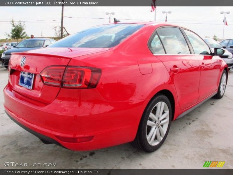 Tornado Red / Titan Black 2014 Volkswagen Jetta GLI