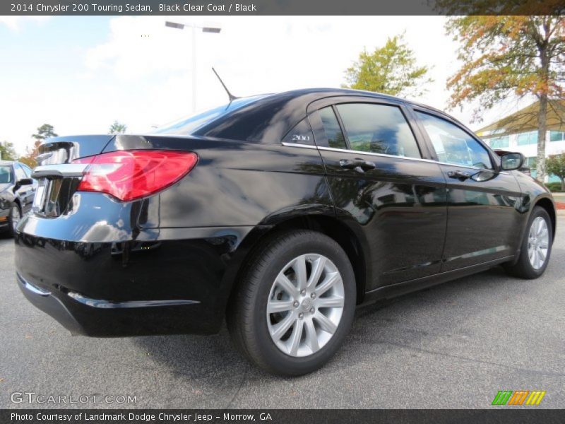 Black Clear Coat / Black 2014 Chrysler 200 Touring Sedan