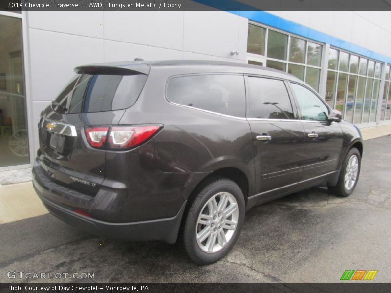 Tungsten Metallic / Ebony 2014 Chevrolet Traverse LT AWD