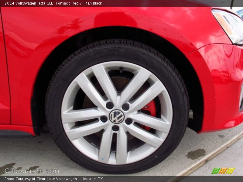 Tornado Red / Titan Black 2014 Volkswagen Jetta GLI