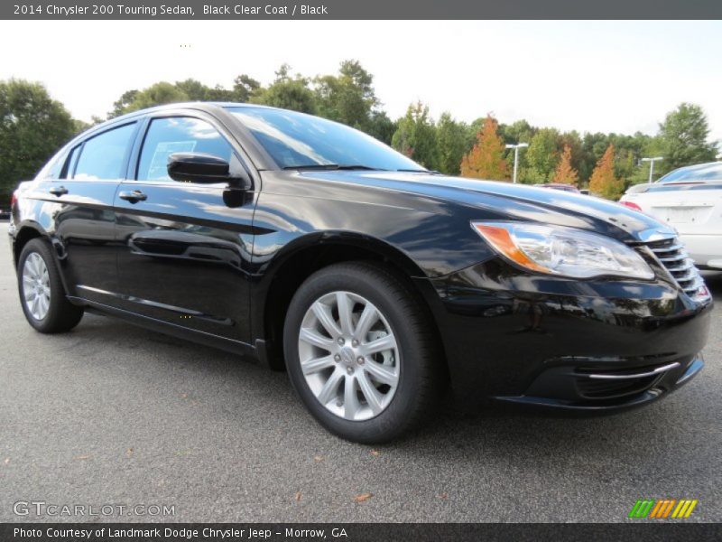 Black Clear Coat / Black 2014 Chrysler 200 Touring Sedan