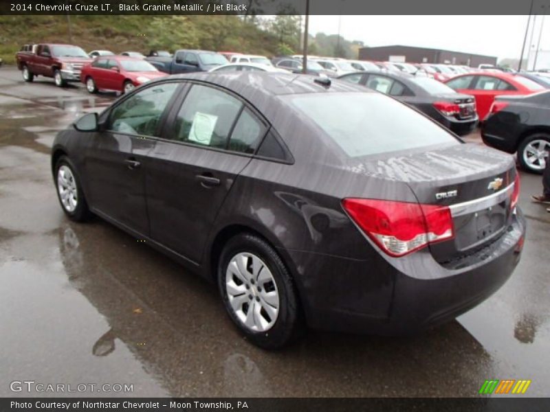 Black Granite Metallic / Jet Black 2014 Chevrolet Cruze LT