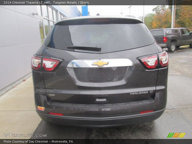 Tungsten Metallic / Ebony 2014 Chevrolet Traverse LT AWD