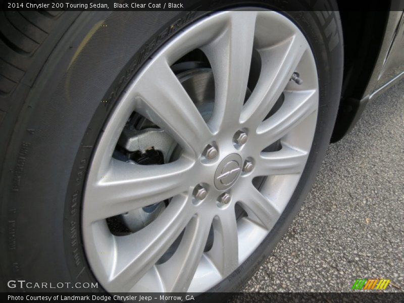 Black Clear Coat / Black 2014 Chrysler 200 Touring Sedan