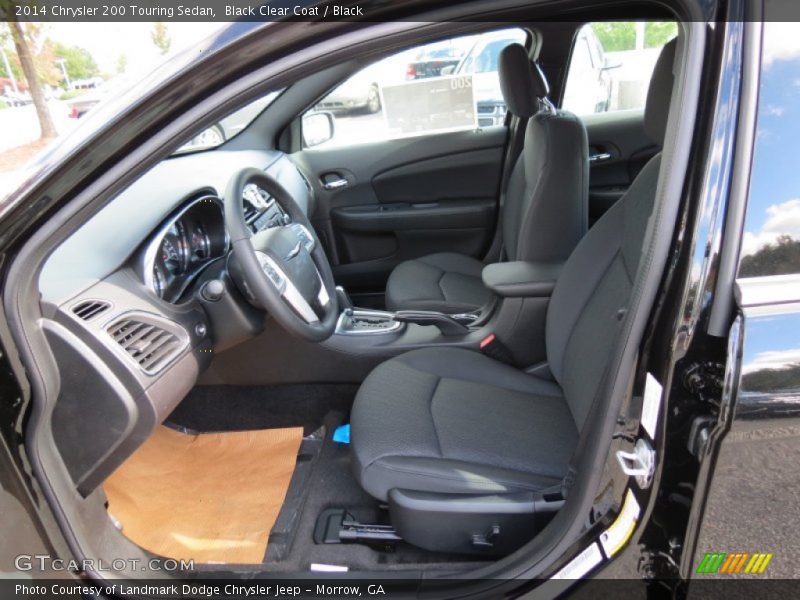 Black Clear Coat / Black 2014 Chrysler 200 Touring Sedan