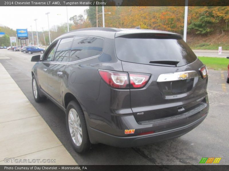 Tungsten Metallic / Ebony 2014 Chevrolet Traverse LT AWD