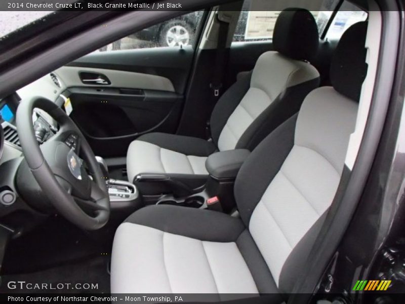 Black Granite Metallic / Jet Black 2014 Chevrolet Cruze LT