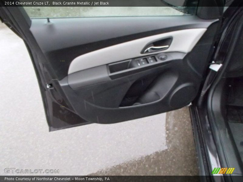 Black Granite Metallic / Jet Black 2014 Chevrolet Cruze LT