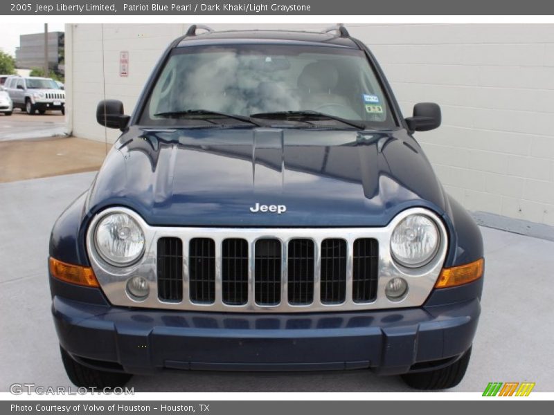 Patriot Blue Pearl / Dark Khaki/Light Graystone 2005 Jeep Liberty Limited