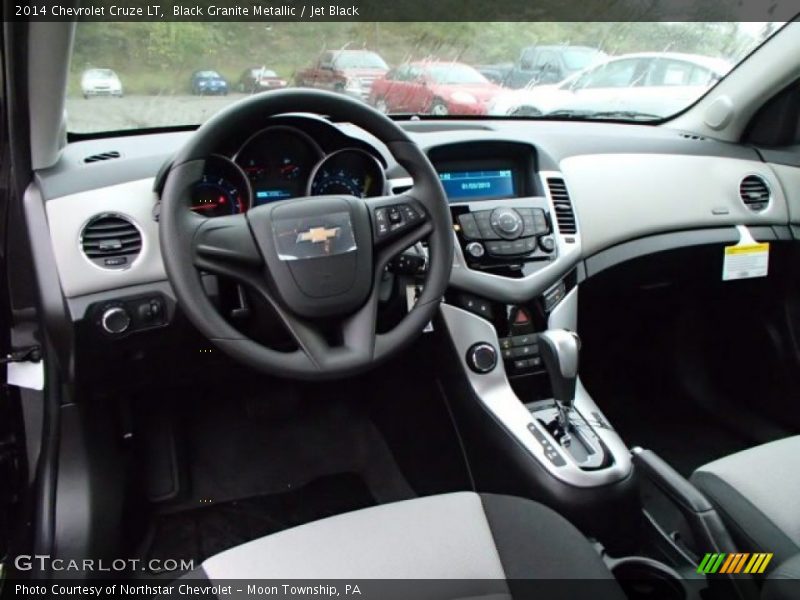 Black Granite Metallic / Jet Black 2014 Chevrolet Cruze LT