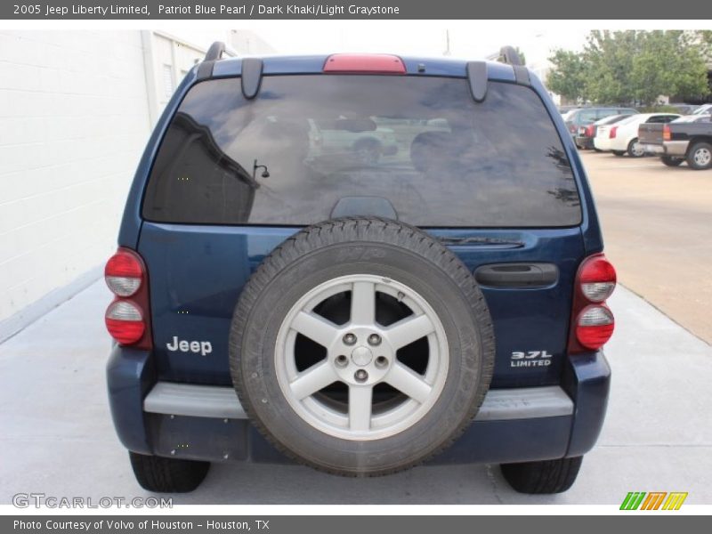 Patriot Blue Pearl / Dark Khaki/Light Graystone 2005 Jeep Liberty Limited