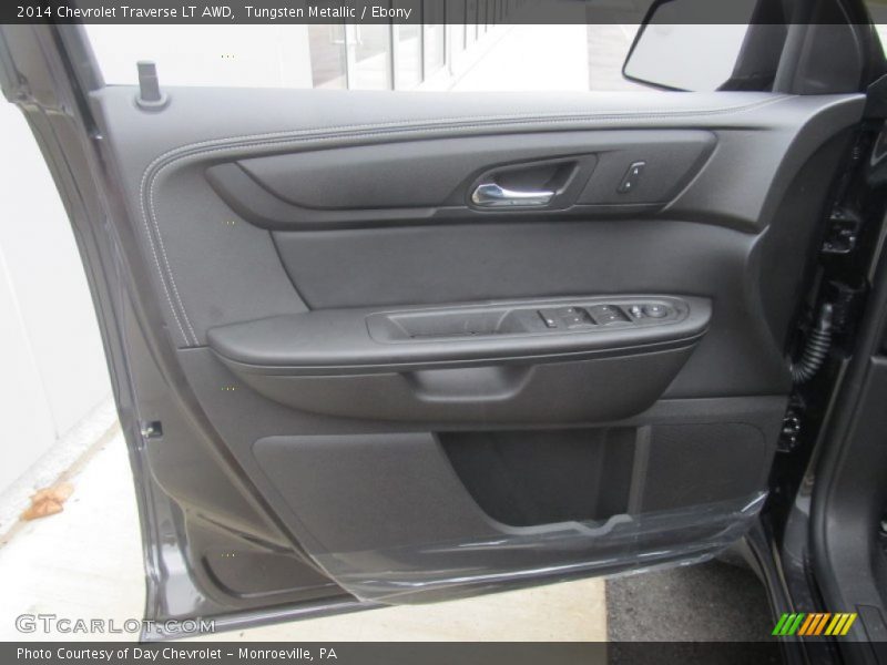 Tungsten Metallic / Ebony 2014 Chevrolet Traverse LT AWD