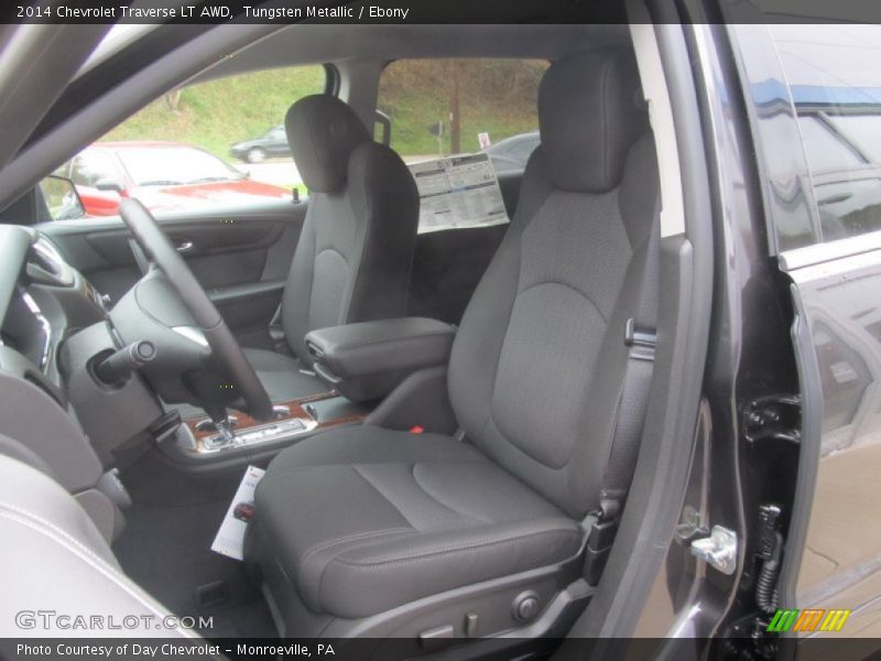 Tungsten Metallic / Ebony 2014 Chevrolet Traverse LT AWD