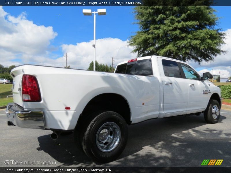  2013 3500 Big Horn Crew Cab 4x4 Dually Bright White