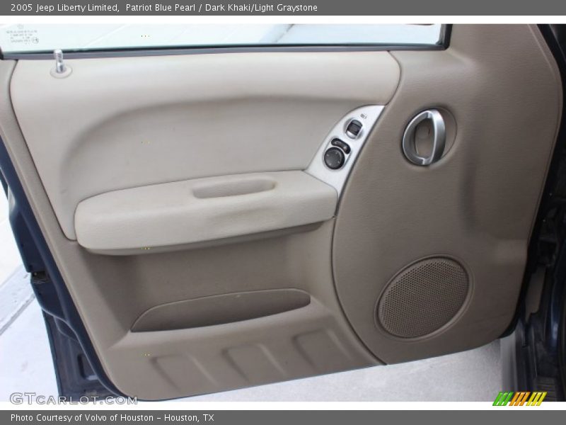 Patriot Blue Pearl / Dark Khaki/Light Graystone 2005 Jeep Liberty Limited