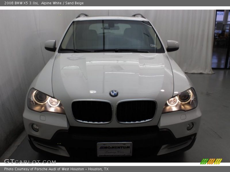 Alpine White / Sand Beige 2008 BMW X5 3.0si