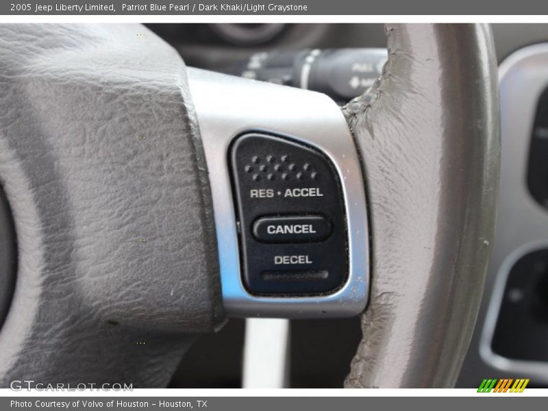 Patriot Blue Pearl / Dark Khaki/Light Graystone 2005 Jeep Liberty Limited