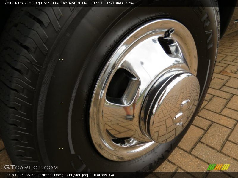 Black / Black/Diesel Gray 2013 Ram 3500 Big Horn Crew Cab 4x4 Dually