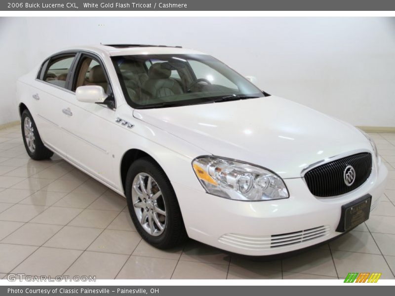 White Gold Flash Tricoat / Cashmere 2006 Buick Lucerne CXL