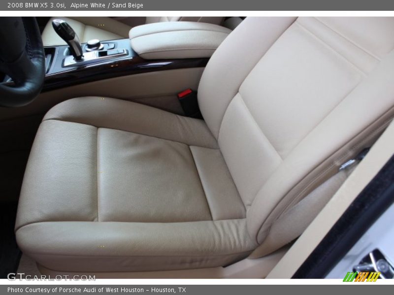 Alpine White / Sand Beige 2008 BMW X5 3.0si
