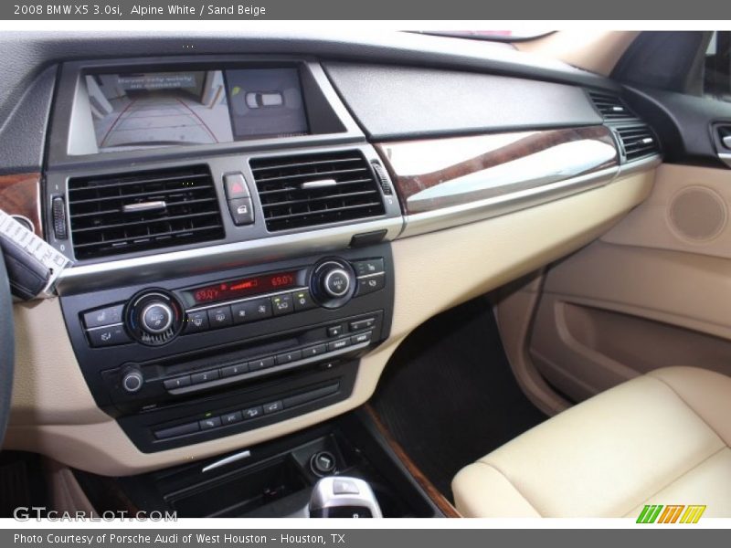 Alpine White / Sand Beige 2008 BMW X5 3.0si