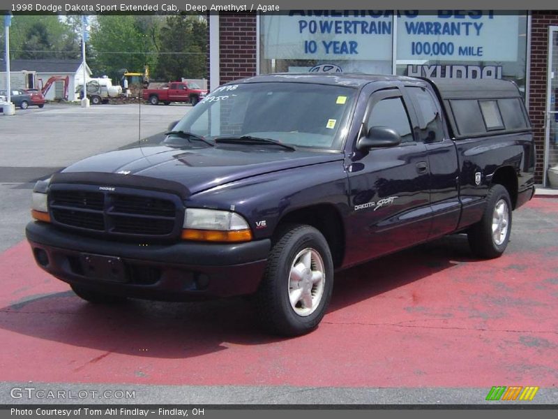 Deep Amethyst / Agate 1998 Dodge Dakota Sport Extended Cab