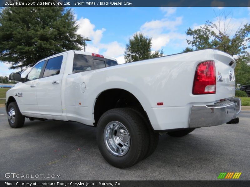  2013 3500 Big Horn Crew Cab Bright White