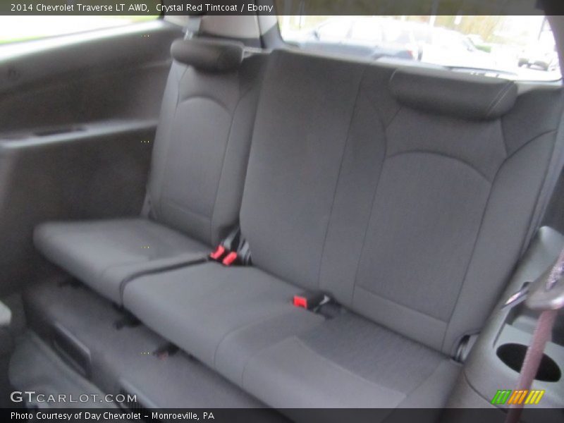 Crystal Red Tintcoat / Ebony 2014 Chevrolet Traverse LT AWD