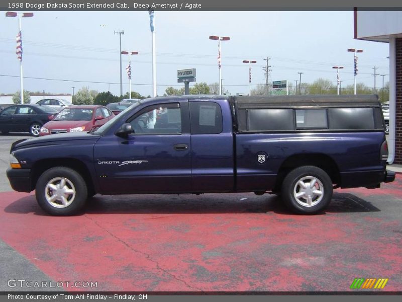 Deep Amethyst / Agate 1998 Dodge Dakota Sport Extended Cab